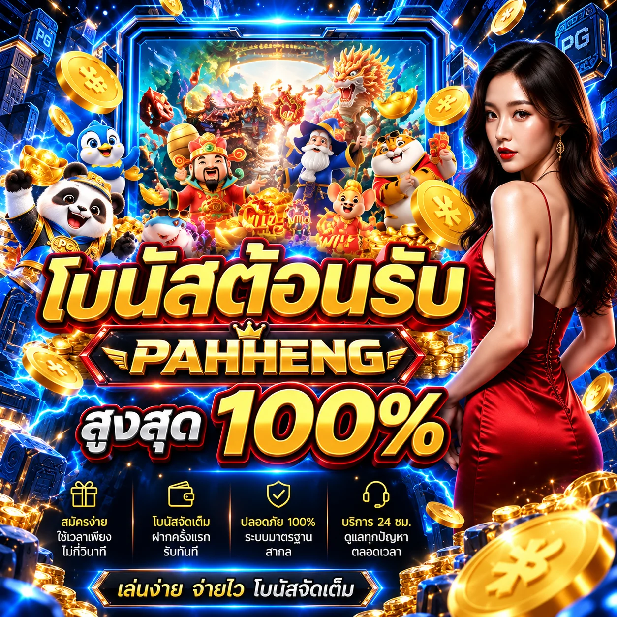 ภาพ PAHHENG ทดลองเล่นสล็อต PG Soft